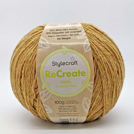 Stylecraft ReCreate DK 100% Recycled Yarn