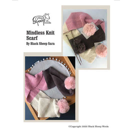 Free Pattern - Mindless Knit Scarf in Rico Essentials Baby Alpaca and Merino Aran