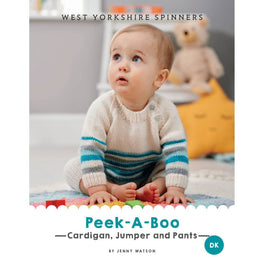 Peek a Boo Cardigan, Jumper and Pants in West Yorkshire Spinners Bo Peep Dk - Digital Pattern
