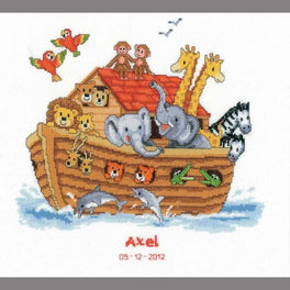 Noah's Ark Counted Cross Stitch Kit