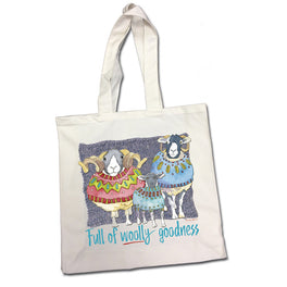 Emma Ball Canvas Bag - Full Of Woolly Goodness