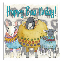 Emma Ball Greetings Card - Happy Baa-thday