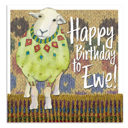 Emma Ball Greetings Card - Happy Birthday to Ewe