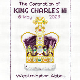 Coronation Celebration - Heritage Crafts Cross Stitch Kit