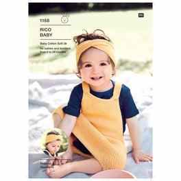 Pinafore and Headband in Rico Baby Cotton Soft Dk - Digital Version 1168