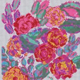 DMC - V&A Rose Composition from Variations Cross Stitch Kit