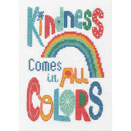Kindness Colors Dimensions Cross Stitch Kit