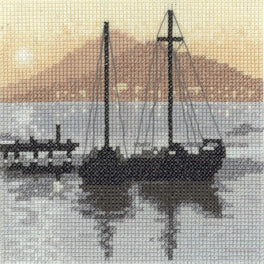 Bay View Cross stitch Kit - Silhouettes
