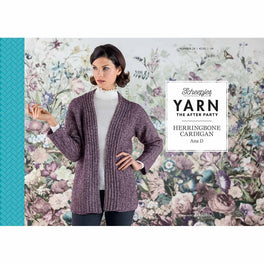 Yarn The After Party 29 Herringbone Cardigan by Ana D