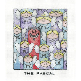 The Rascal Cross Stitch Kit by Peter Underhill