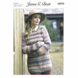 Sweater in James C Brett Marble Chunky