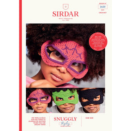 Alter Ego Masks in Sirdar Snuggly Replay Dk