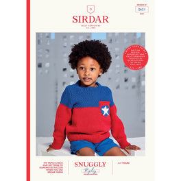 Captain Five Star Sweater in Sirdar Snuggly Replay Dk - Digital Version 2621