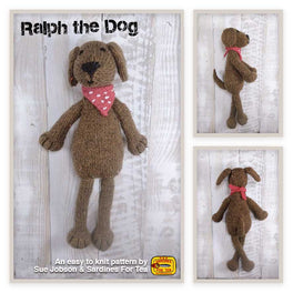 Ralph the Dog in Sirdar Harrap Tweed DK by Sue Jobson - Digital Version