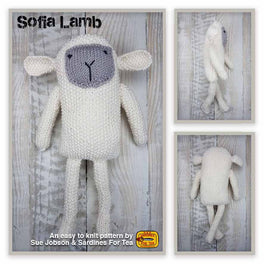 Sofia Lamb in Sirdar Baby Bamboo dk and Sirdar Cotton dk by Sue Jobson - Digital Version