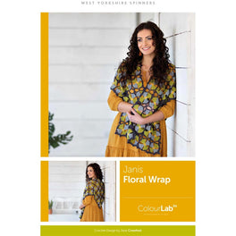 Janis Floral Wrap in West Yorkshire Spinners ColourLab